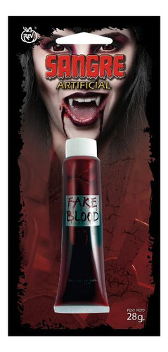 Maquillaje Sangre Falsa Halloween Disfraz Fiesta