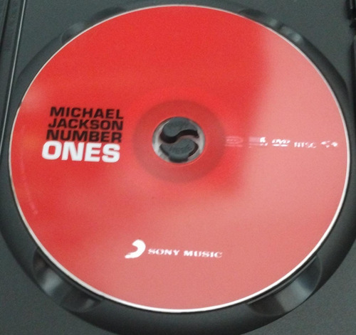 Imagen 3 de 3 de Michael Jackson- Number Ones- Dvd- Industria Argentina