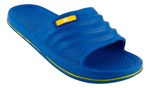 Sandalias  Playa Chancla Alberca Hombre Azul Sport-m