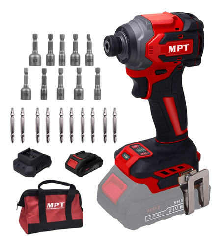 Impact Driver - Kit De Destornillador De Impacto Inalambrico