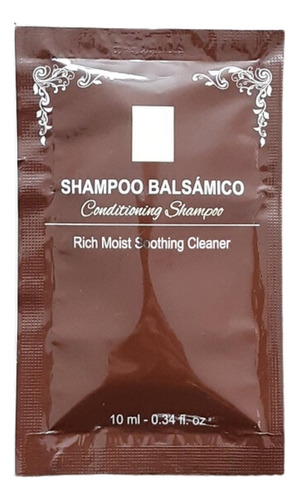 Shampoo+acondicionador Hotel Sachet 10 Ml. X 1000 Unidades