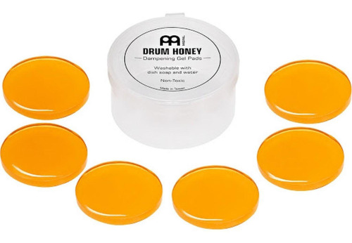 Meinl Mdh Ahogadores Gel Drum Honey 5 Pzas Bateria