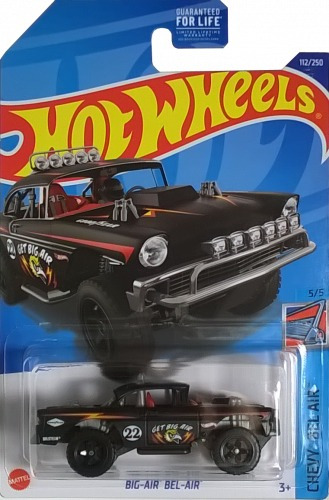 Hot Wheels Carro Chevy Big Air Bel Air + Obsequio