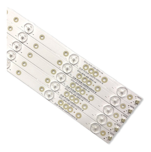 Imagen 3 de 4 de Kit X5 Tira Led Tv Backlight Philips Aoc 42pfg5102 Le43f1461
