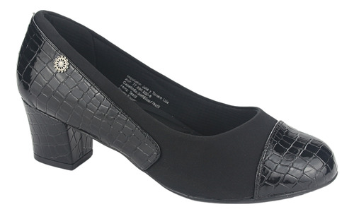 Zapato Chalada Mujer Flexi-15 Negro Casual