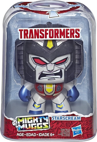 Figuras Mighty Muggs Megatron Y Star Scream