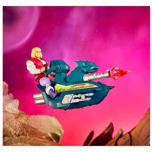 He Man Jet Sled Principe Adam Moto Masters The Universe