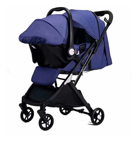 Coche Cuna De Bebé Travel Sistem Con Canasta Nido Silla Auto