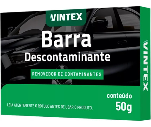 Clay Bar Vonixx Barra Abrasiva V Bar Limpeza Automotiva 50g