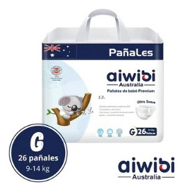 Pañales Aiwibi Premium Pack X2 Pqtes- Elige La Talla
