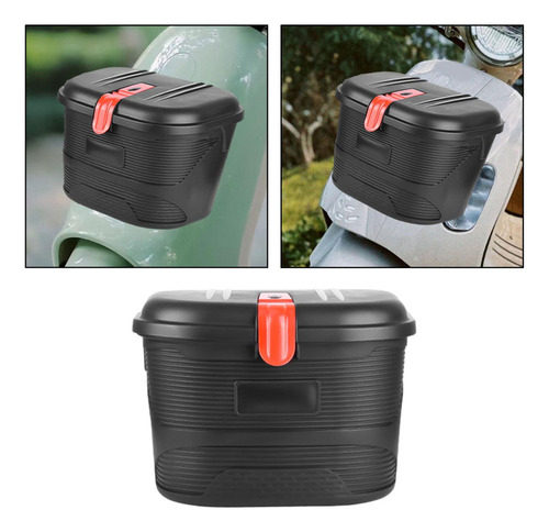 . Cesta De Bicicleta Eléctrica Con Cerradura, Cesta De
