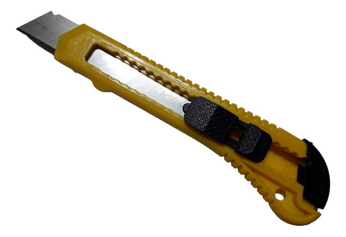 Cutter Trincheta Plastico Cuchilla Metal 15x3.5cm X 1 Unidad