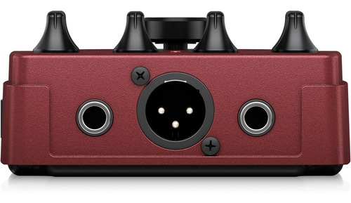 Imagem 3 de 3 de Pedal Violão Multi Efeitos Adi21 Behringer Original C/ Fonte Cor Vinho