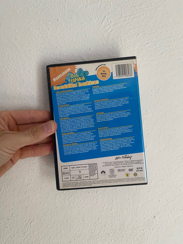 Bob Esponja Dvd Escondidillas Acuáticas Nickelodeon