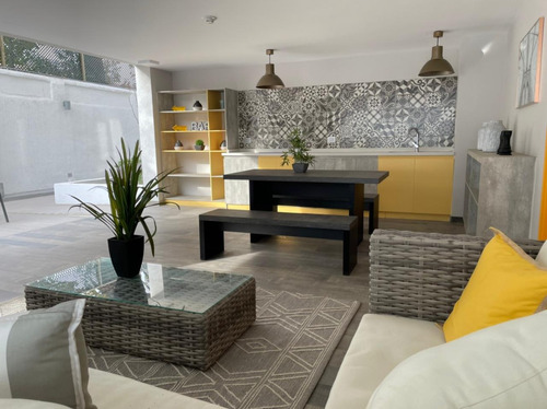 Arriendo 1d+1b+1e Los Aliaga 5500 Ñuñoa