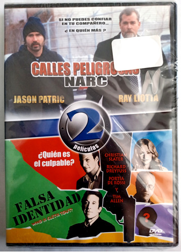 Calles Peligrosas Y Falsa Identidad Dvd Nvo Original 