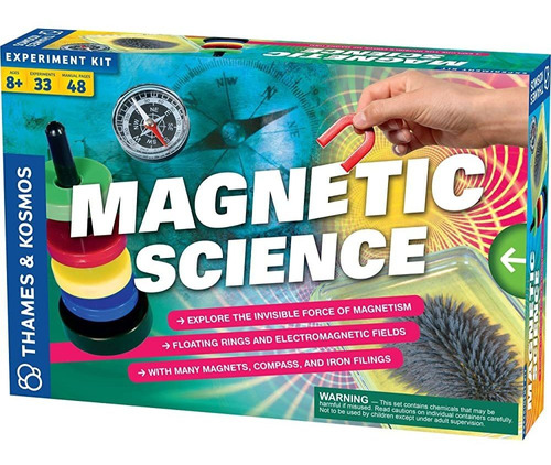 Kit De Experimentos Magnéticos Stem 33 En 1