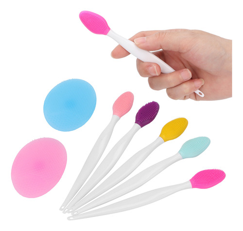 Cepillo Facial De Silicona Para Limpieza Facial, Limpiador D