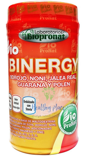 Binergy Vitalidad Con Borojo Y Jalea Real - g a $49