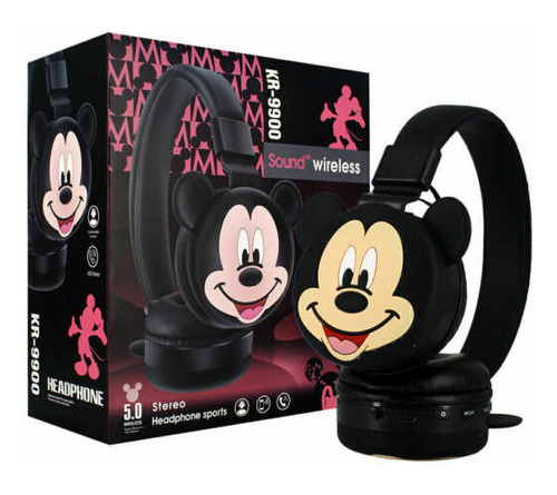 Audifonos Inalambricos Mickey Mouse Kr-9900