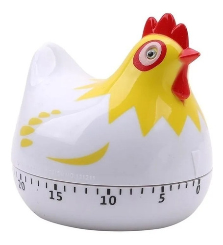 Reloj Gallina Temporizador Medidor De Tiempo Timer Cocina 