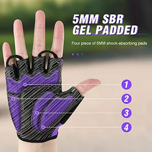 Guantes De Ciclismo Antideslizantes Y Acolchados Para Hombre