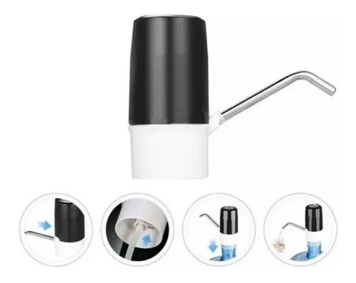 Bomba Dispensador Agua Electronico Recargable Usb Botellon