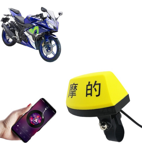 Altavoz Bluetooth Para Motocicleta Carga Ligera Impermeable