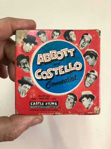 Súper 8 Película Corto Abbott Y Costello Muda Made In Usa