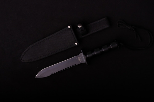 Imagen 2 de 9 de Jungle King Cuchillo Puñal Jungle Master Con Accesorios