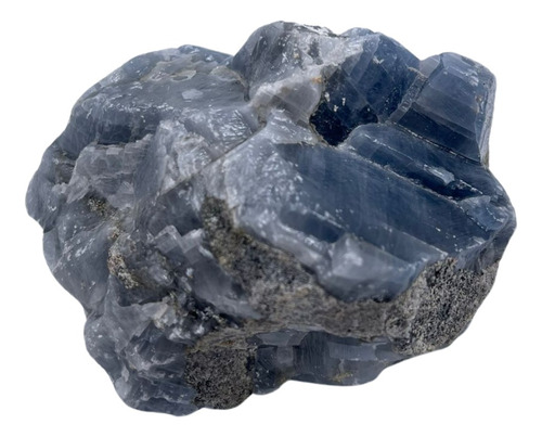 Hermosa Piedra Calcita Azul En Bruto,637g