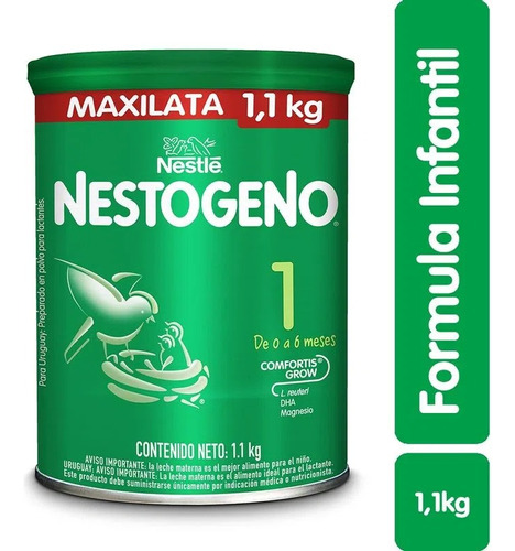 Formula Infantil Nestogeno 1 L X 1.100 Gr