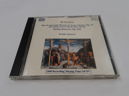 Seven Last Words Of Jesus Christ, Haydn Cd 1990 Alemania Nm