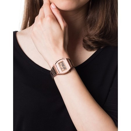 Relógio Casio Feminino Vintage Rosê B640wc-5adf Original