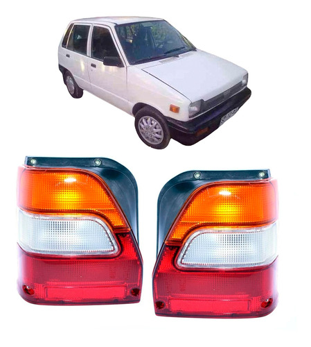 Par Focos Traseros Suzuki Maruti 1998-2008