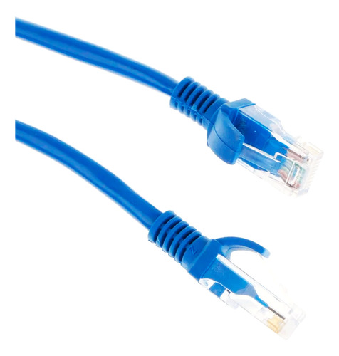 Cable Red 10 Metros Categoría Cat5e Utp Ethernet Azul Adir