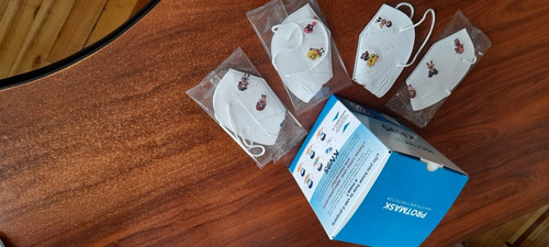 Imagen 6 de 6 de Mascarillas Kn95 Niños Adultos 5 Capas Alta Proteccion
