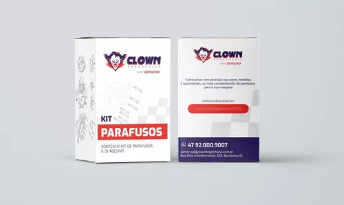 Clown Kit Parafusos Allen Inox Motor Cbx 250 Twister B1i