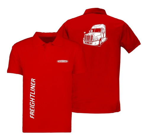 Playera Polo Freightliner Century Estampado Reflejante