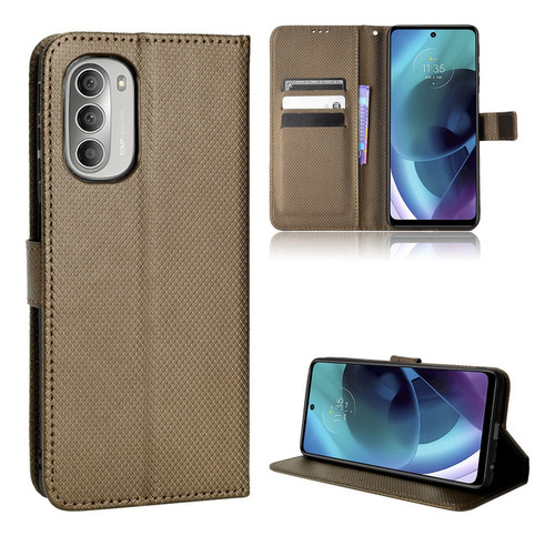 F Funda Rígida For Motorola G51 5g Estilo De Negocio Textura