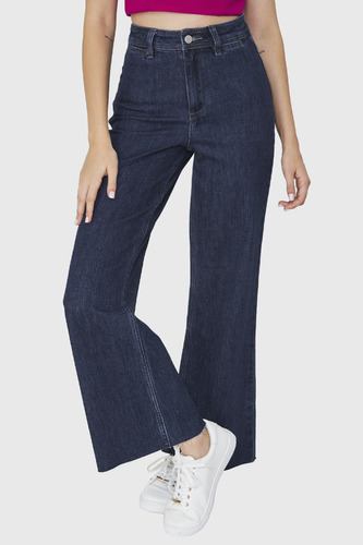 Jeans Wide Leg Azul Nicopoly