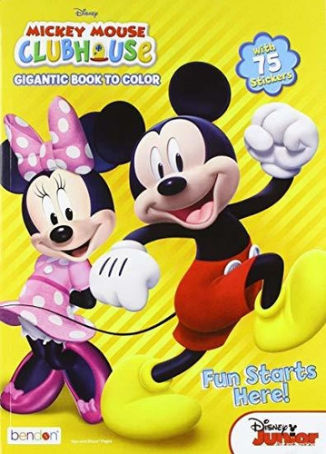 Bendon Casa De Mickey Mouse Para Colorear Y Libro De Activid