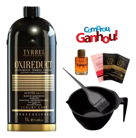 Tyrrel Oxireduct - 1l- Escova Tratamento Alinhamento Térmico