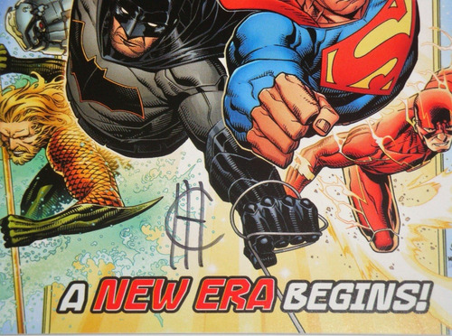 Justice League #1- Portada Special Doble- 2 Firmas- C O A (Usado)