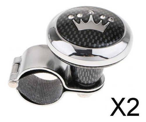 2xsteering Wheel Aid Power Handle Assister Spinner Knob Para