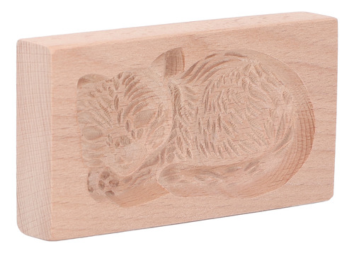 Molde De Madera Con Diseño De Animal Para Galletas