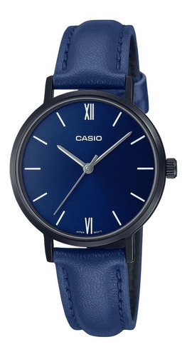 Reloj Para Mujer Casio Ltp-vt02bl Ltpvt02bl-2audf Azul