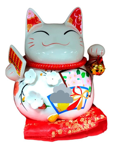 Figura Gato Chino Neko De La Suerte Kawaii