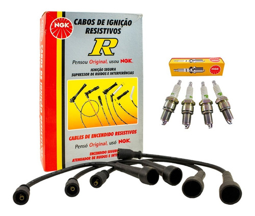 Kit Cables+bujias Ngk Renault Megane 2.0 97/99