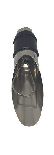Vertedor De Acero Inoxidable Con Tapón De Caucho (10 Piezas)
